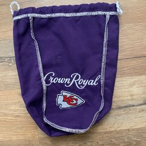 Crown Royal Kansas City Chiefs bag